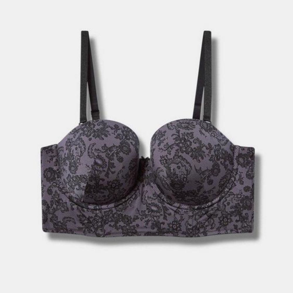 Strapless bra